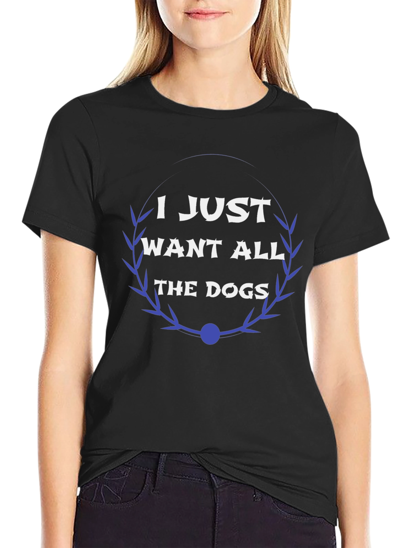 I Just Want All The Dogs Graphic Tee