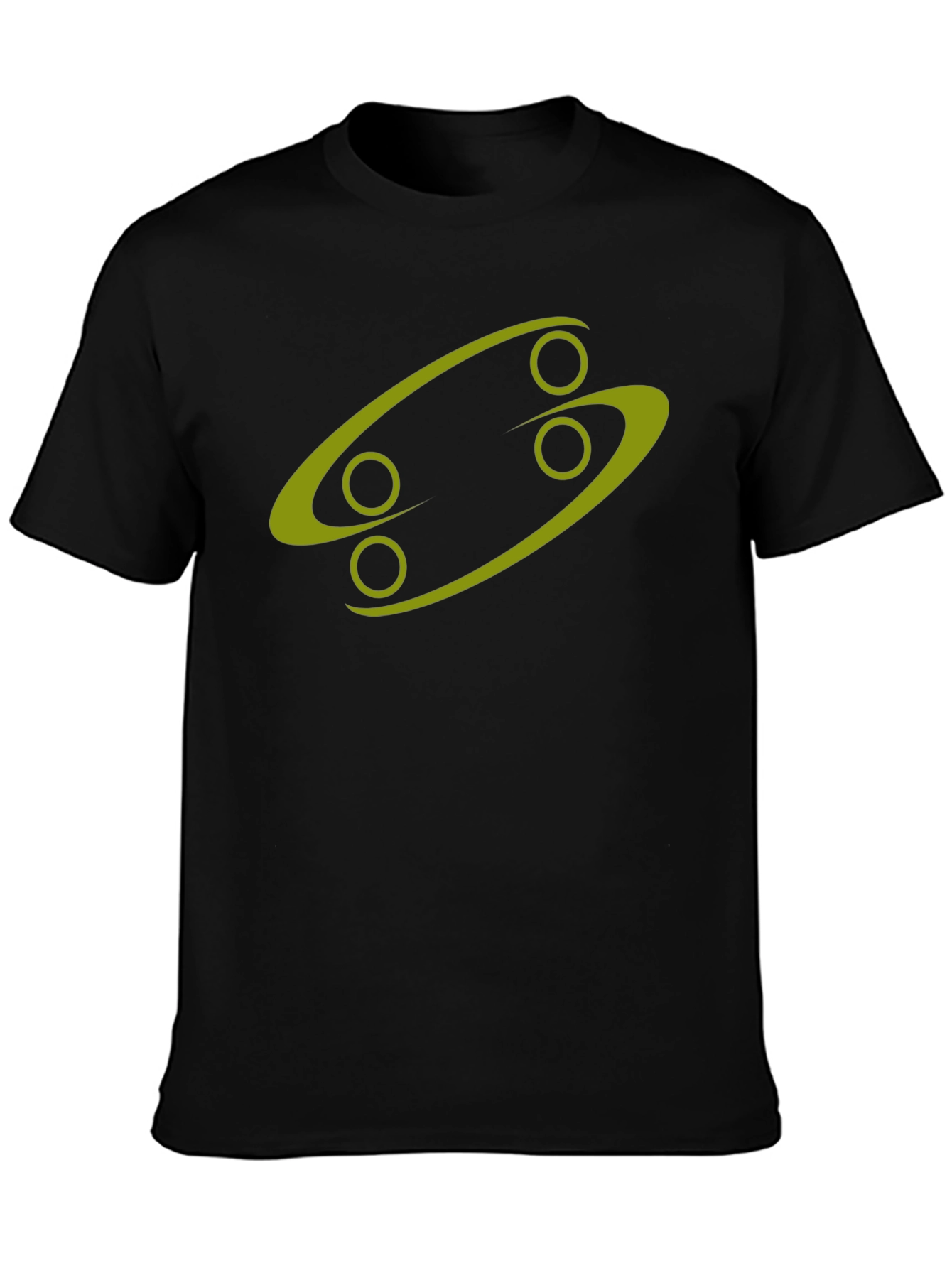 Abstract Graphic Print Mens T-Shirt