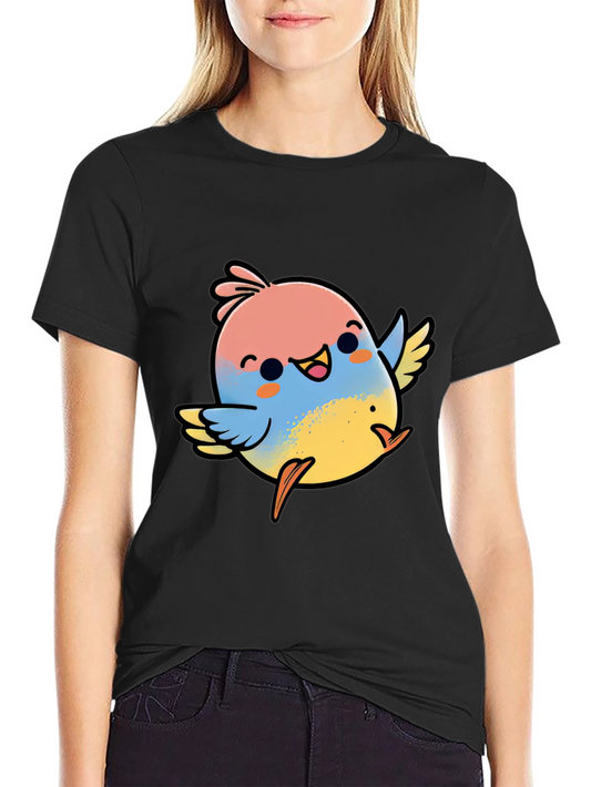 Cute Bird Graphic Tee - Fun & Stylish