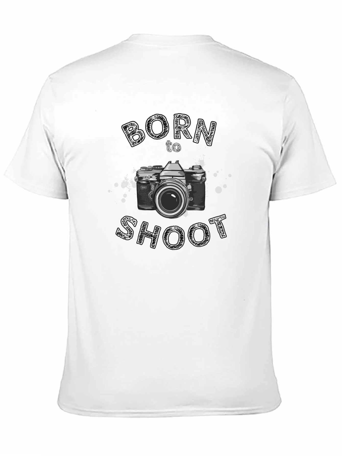 Born to Shoot Camera Graphic Tee