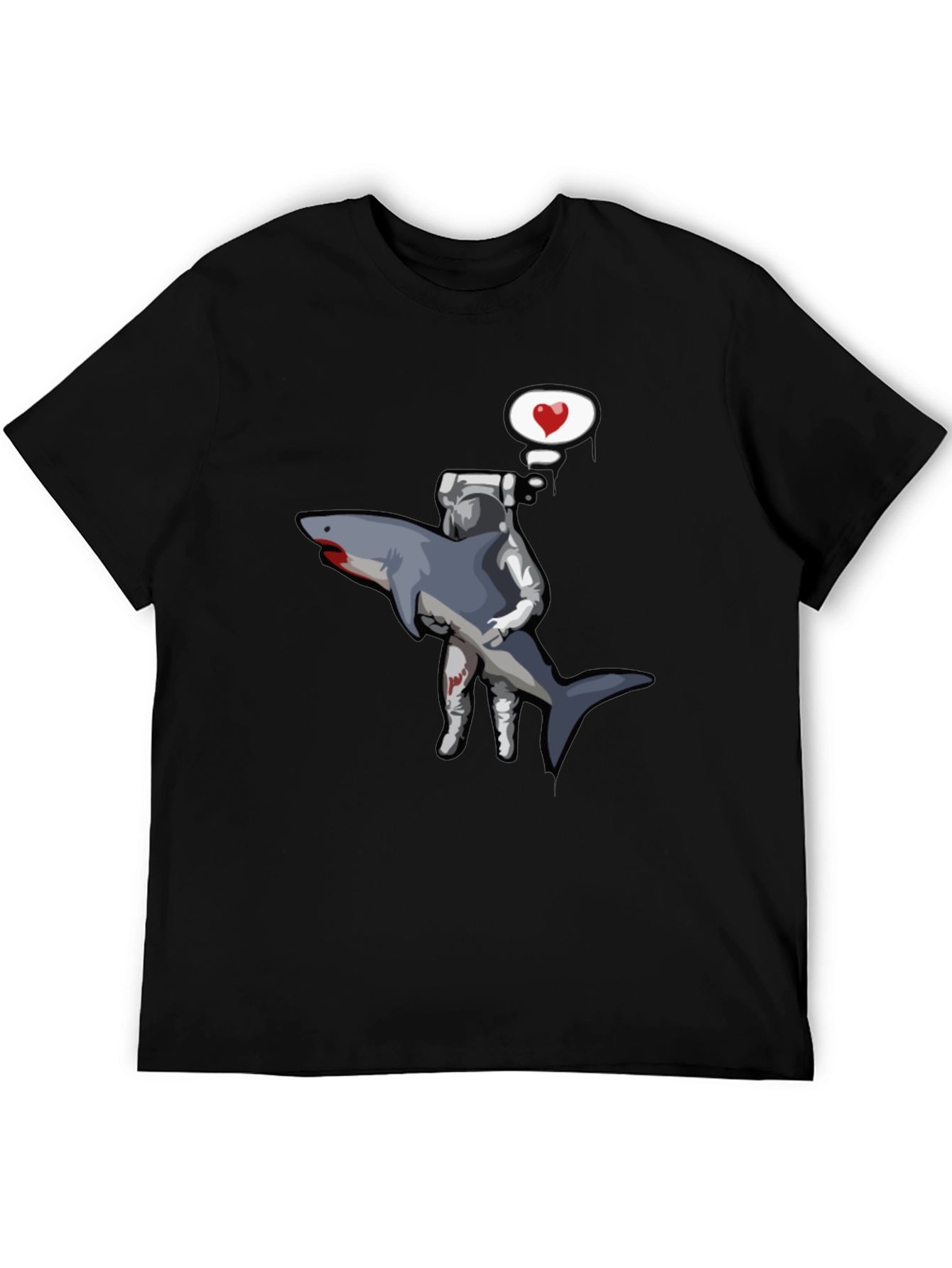 Shark Hug T-Shirt - Love in Space