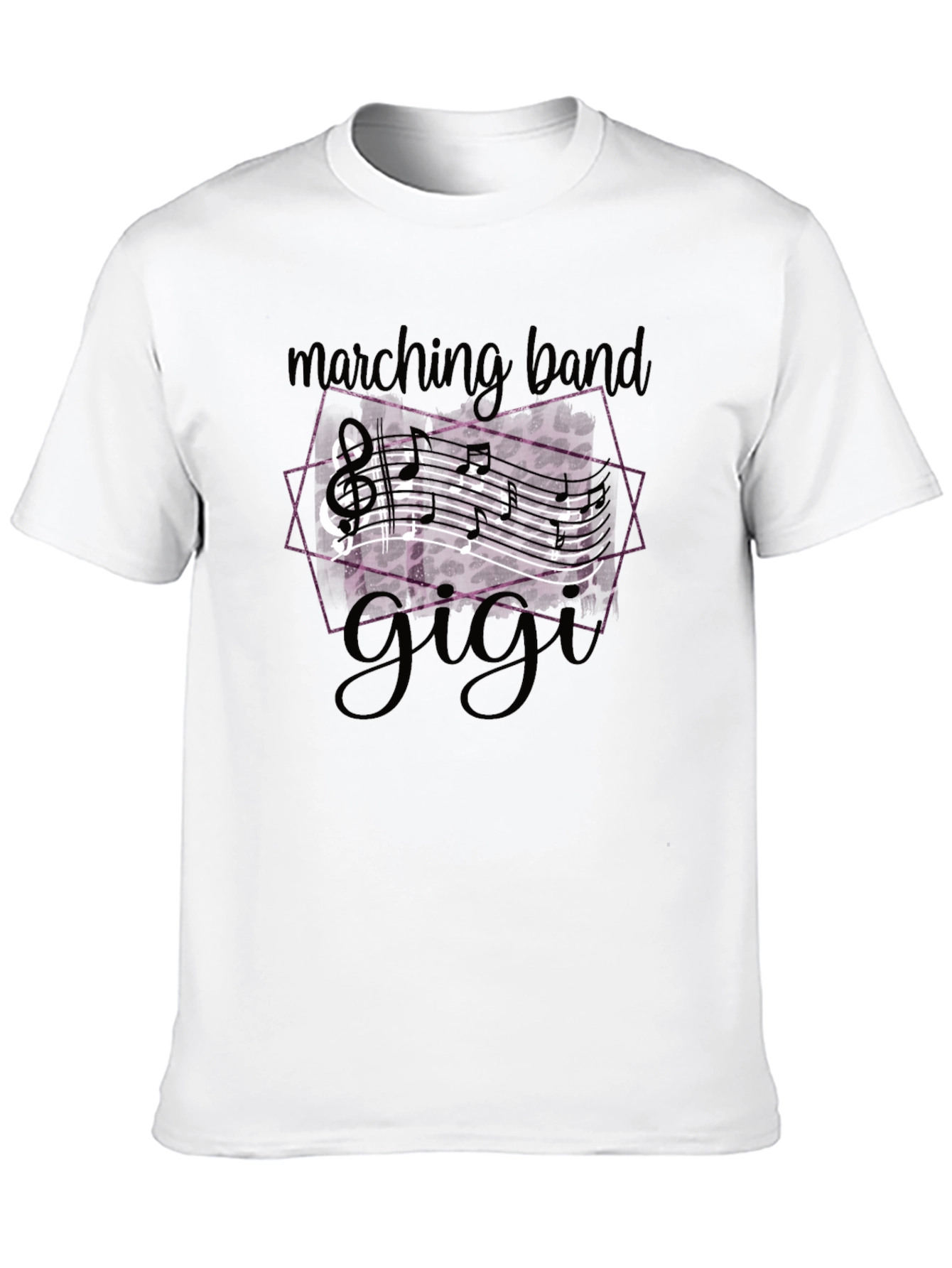 Marching Band Gigi T-Shirt - Music Lover Tee