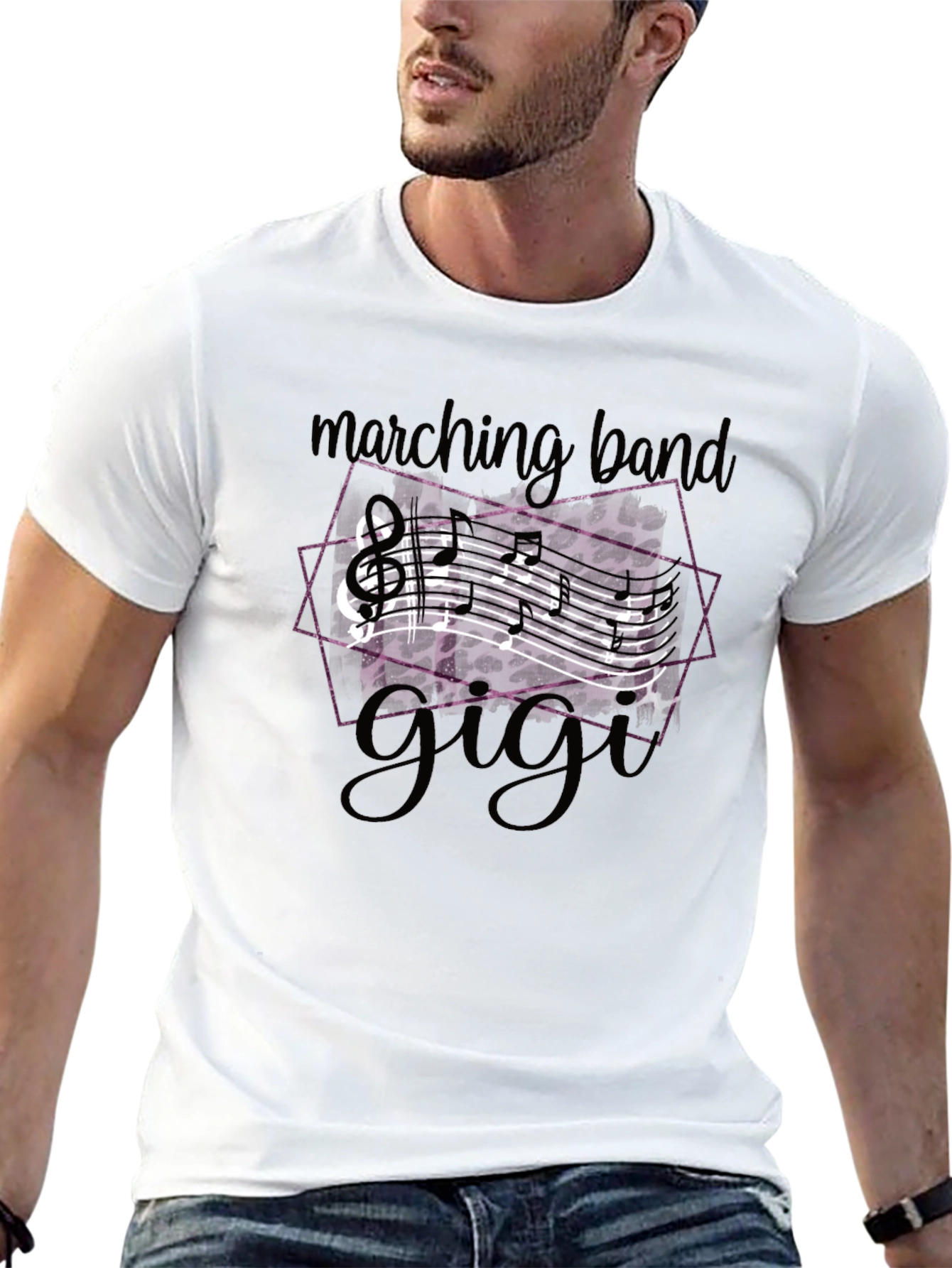 Marching Band Gigi T-Shirt - Music Lover Tee