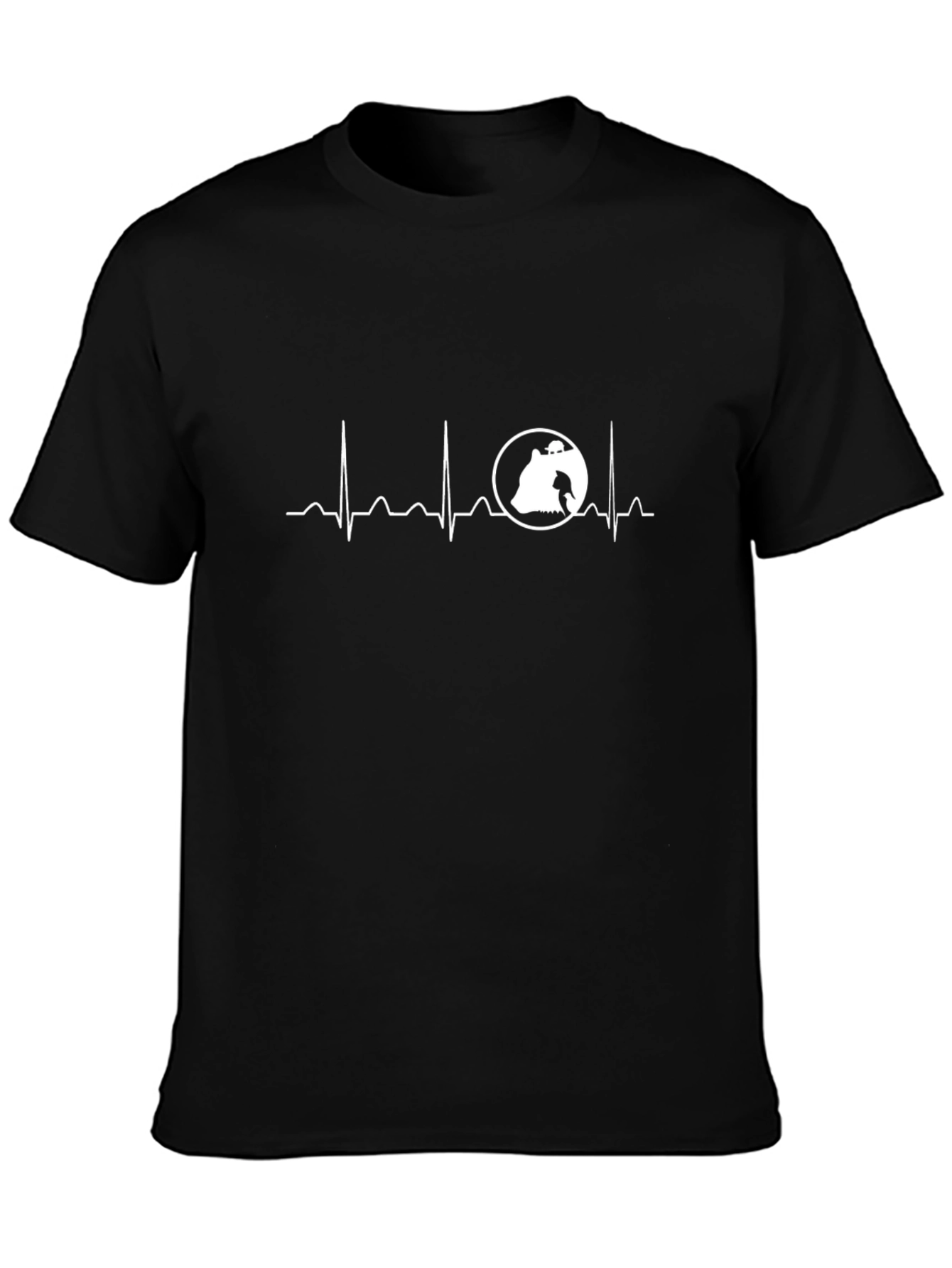Dog & Cat Heartbeat T-Shirt - Pet Lover Tee