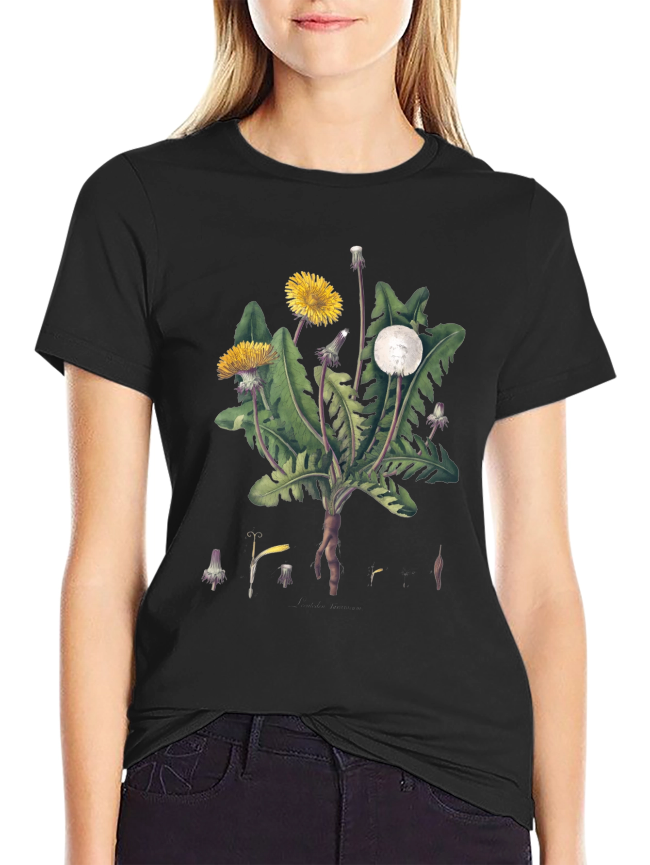 Dandelion Graphic Tee - Nature Inspired Design