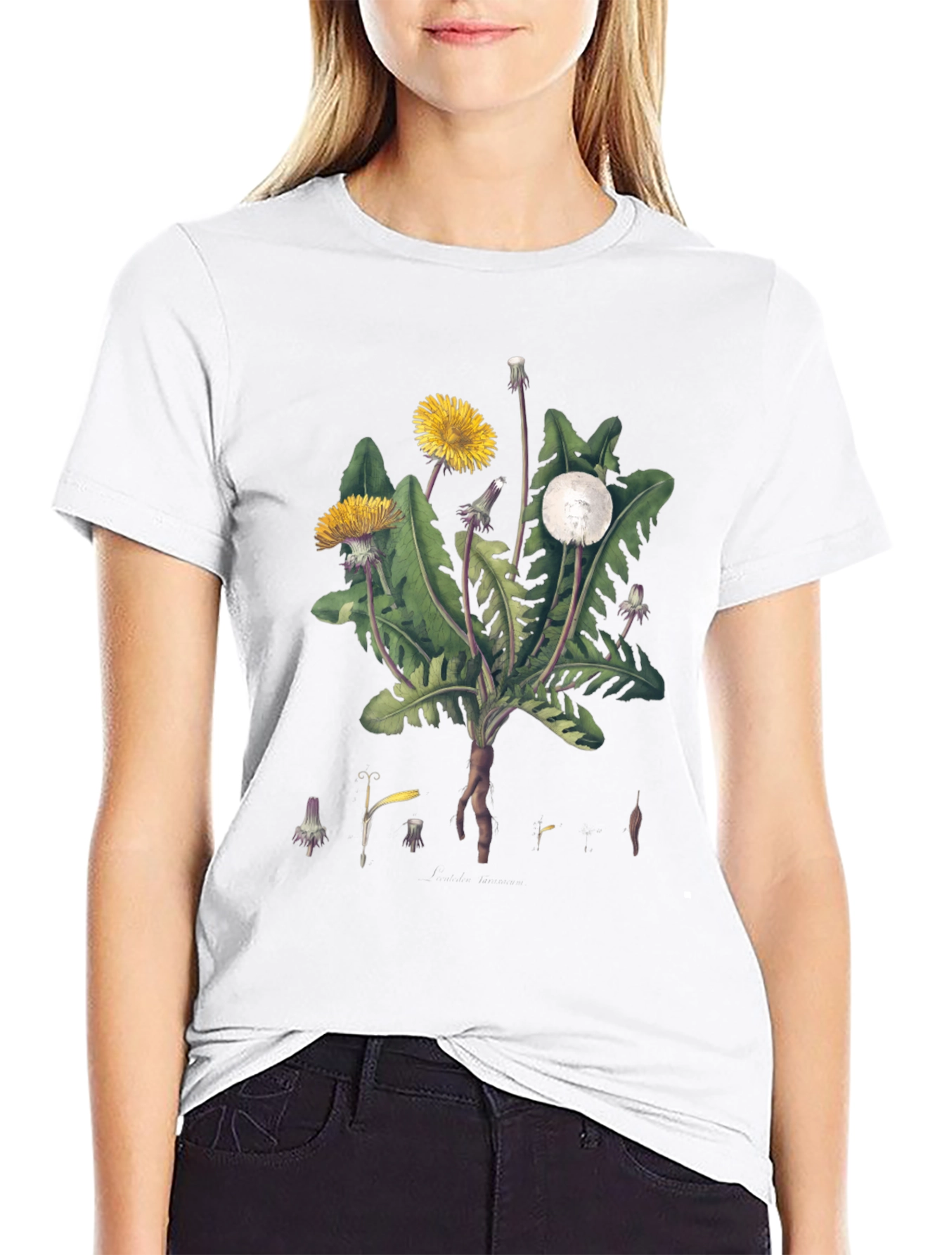 Dandelion Graphic Tee - Nature Inspired Design