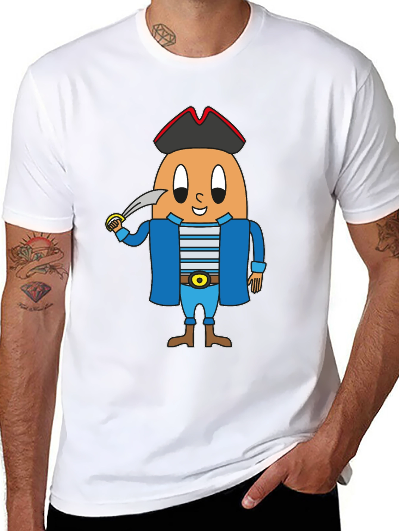 Egg Pirate Graphic Tee