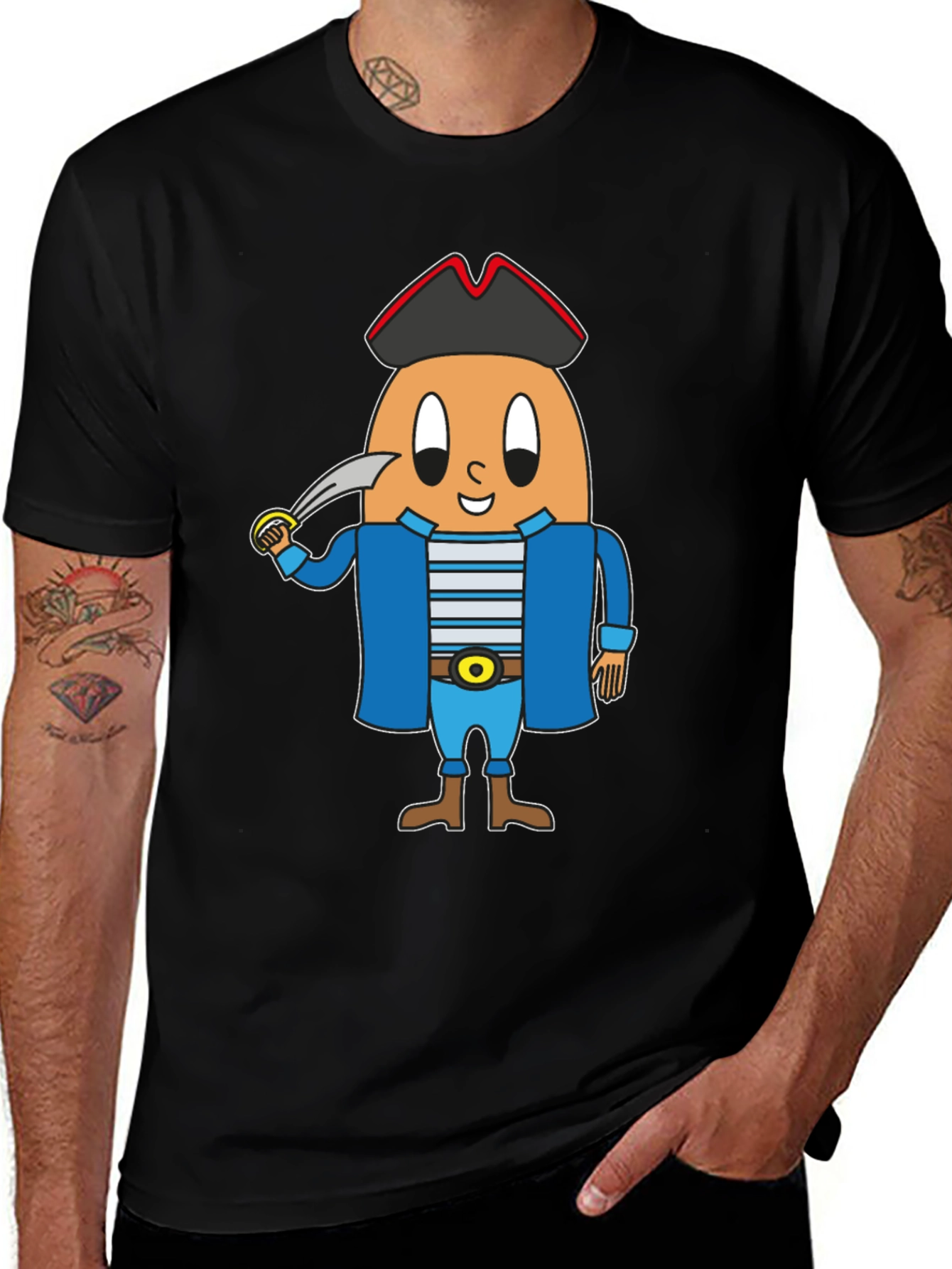Egg Pirate Graphic Tee