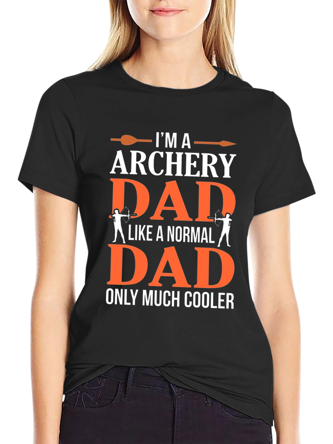 Archery Dad T-Shirt - Cool Fathers Day Gift