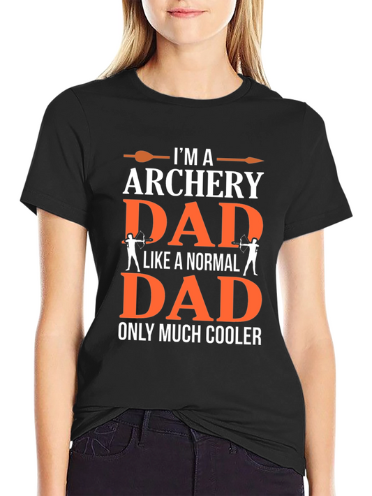 Archery Dad T-Shirt - Cool Fathers Day Gift