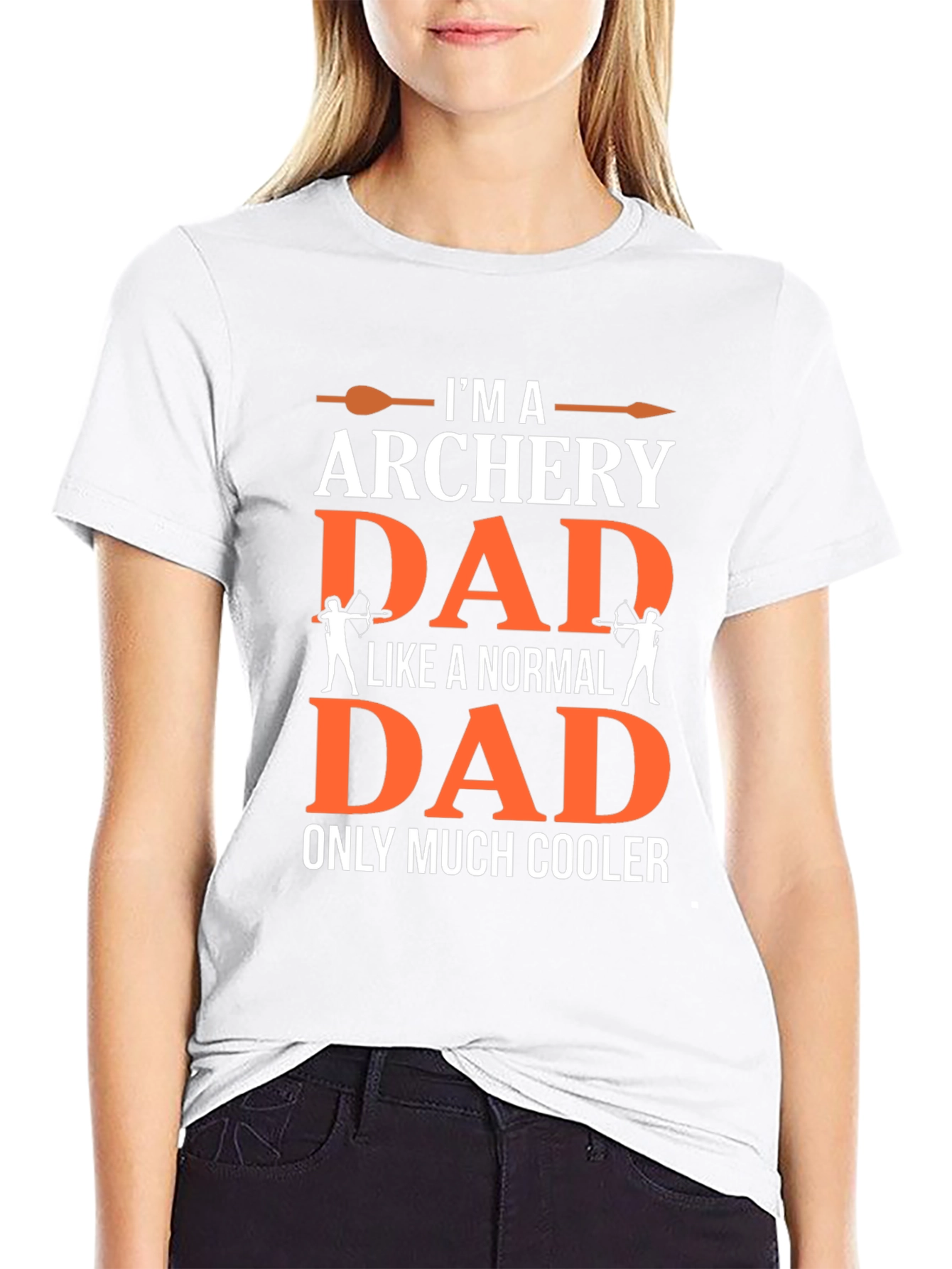 Archery Dad T-Shirt - Cool Fathers Day Gift