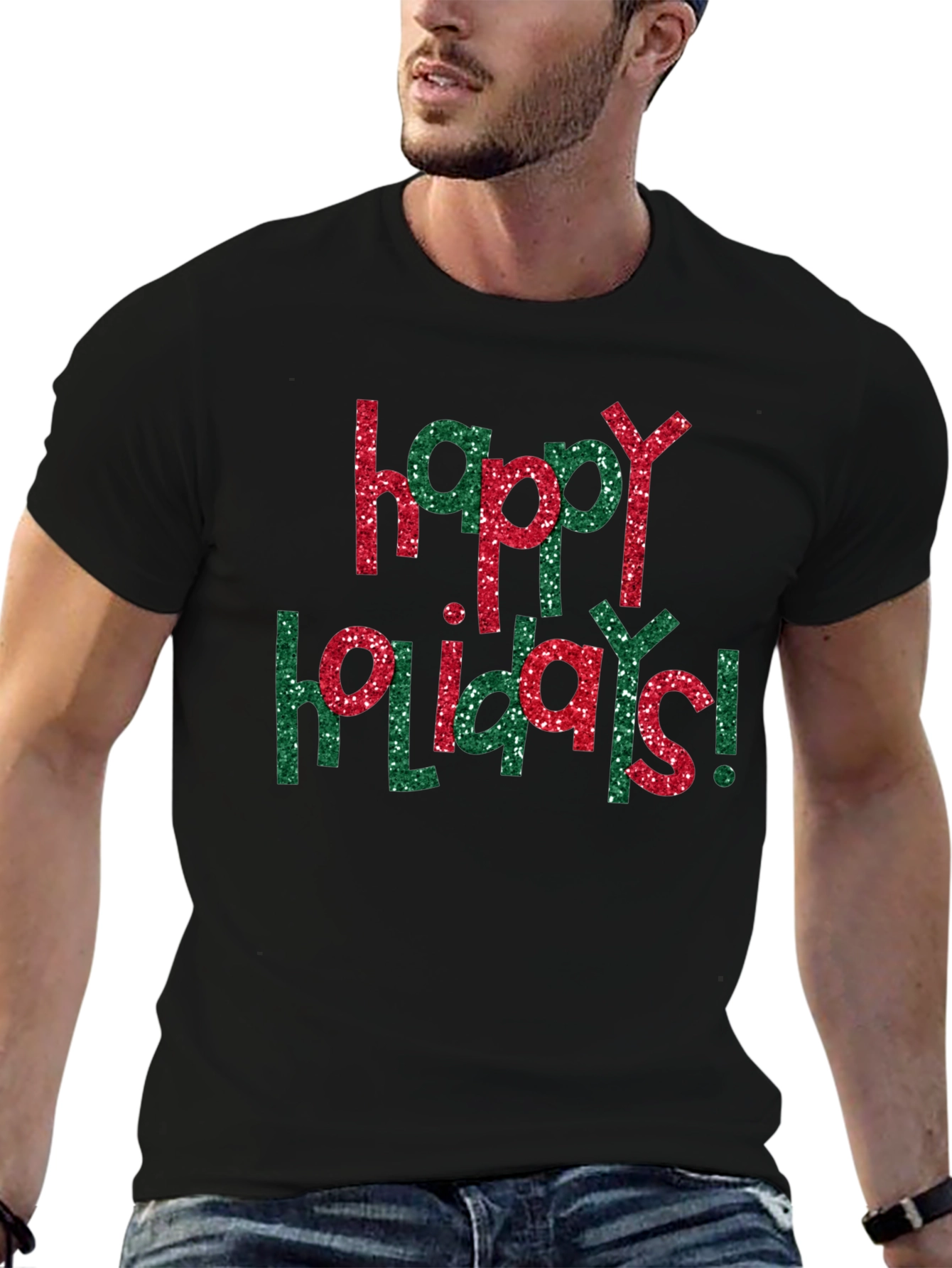Festive Holiday T-Shirt - Happy Holidays!