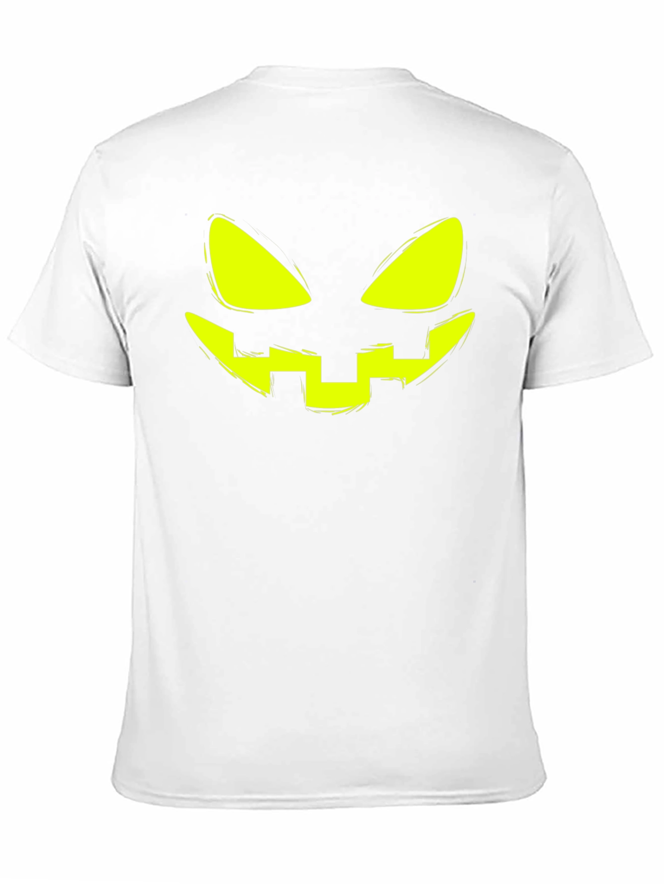 Halloween Pumpkin Face Graphic T-Shirt