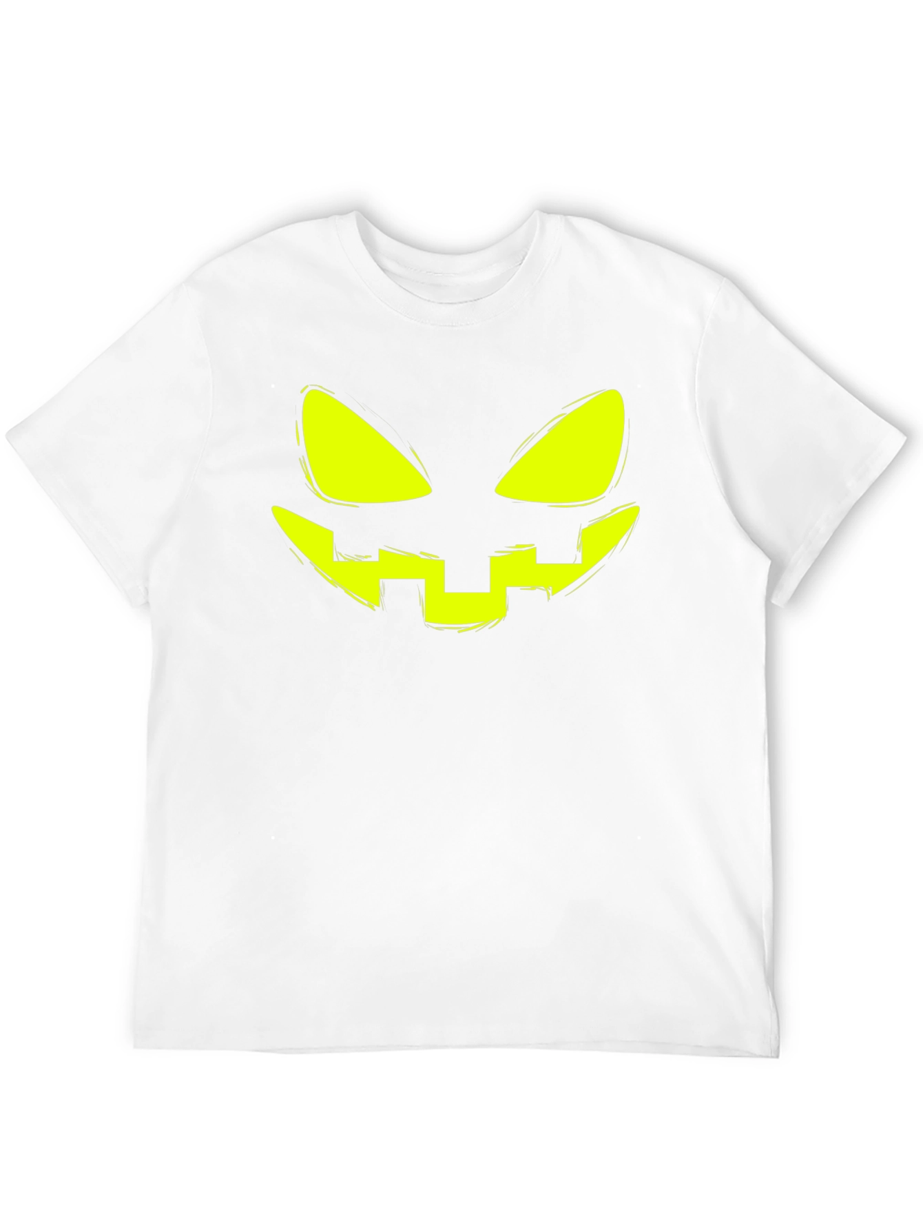 Halloween Pumpkin Face Graphic T-Shirt