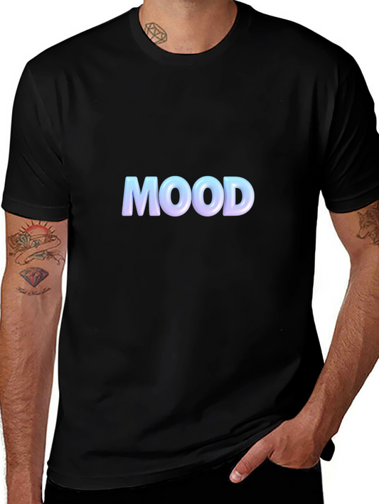 Mood T-Shirt Graphic Tee Casual Wear