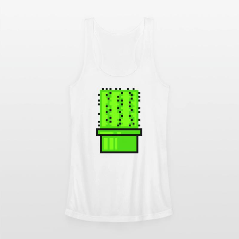 Cactus Cacti Retro Video Game Pixel Flower Pot