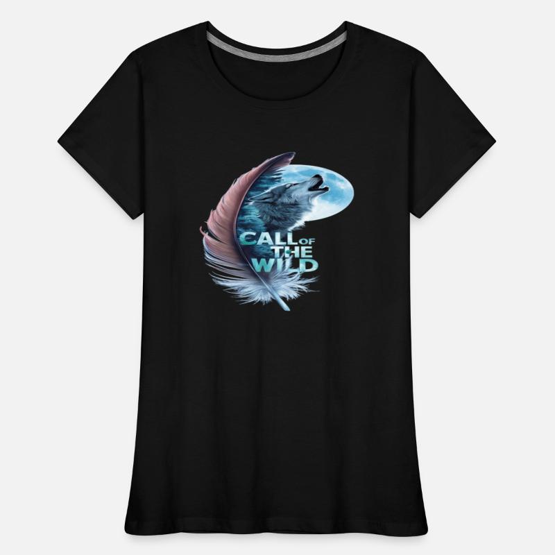 Call Of The Wild Wolf Tee For Adventure Lovers