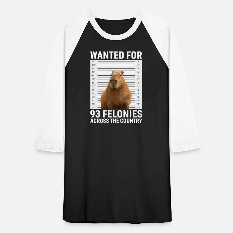 Capybara Hot For 93 Felonies Hilarious
