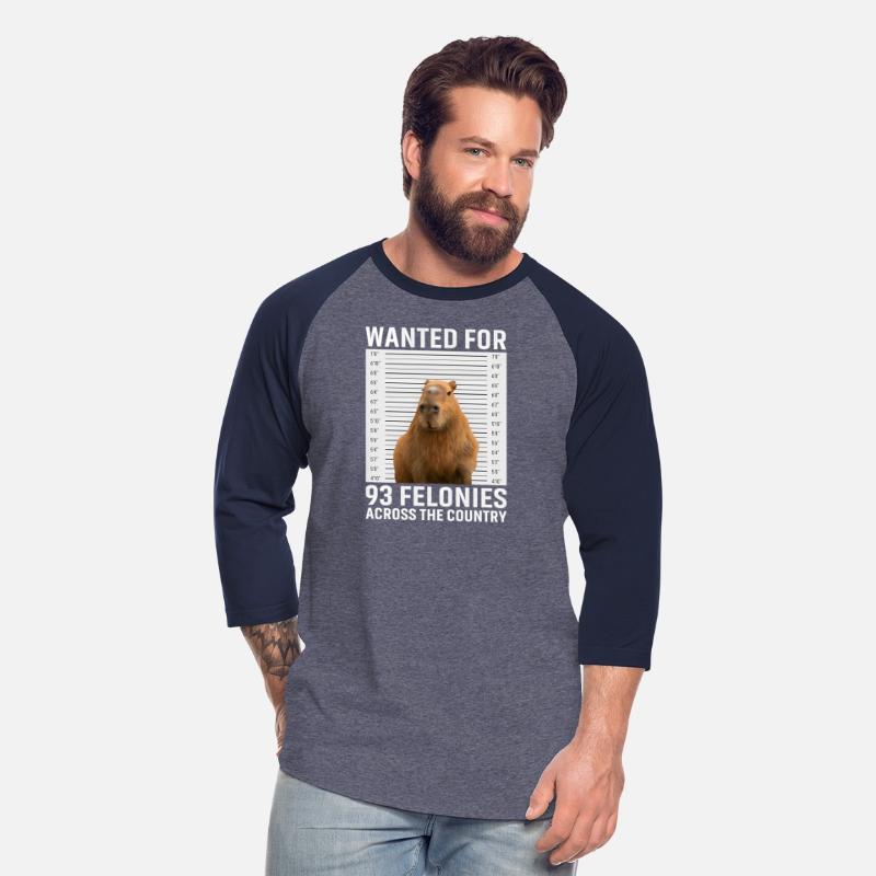 Capybara Hot For 93 Felonies Hilarious
