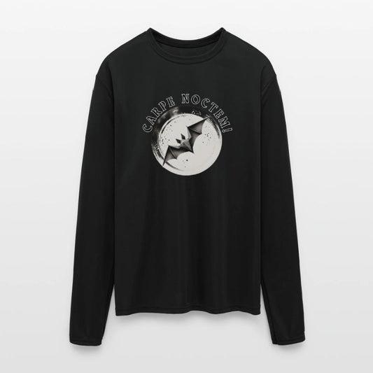 Carpe Noctem! Seize the Night - Bat on the Moon.