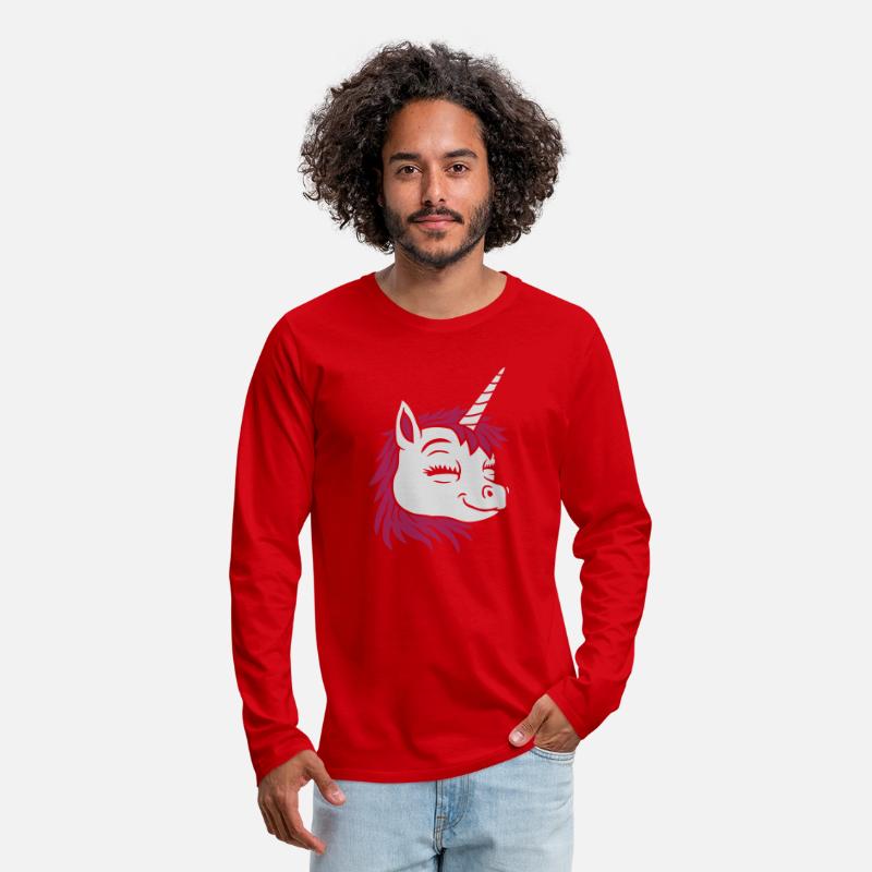 Cartoon face happy unicorn