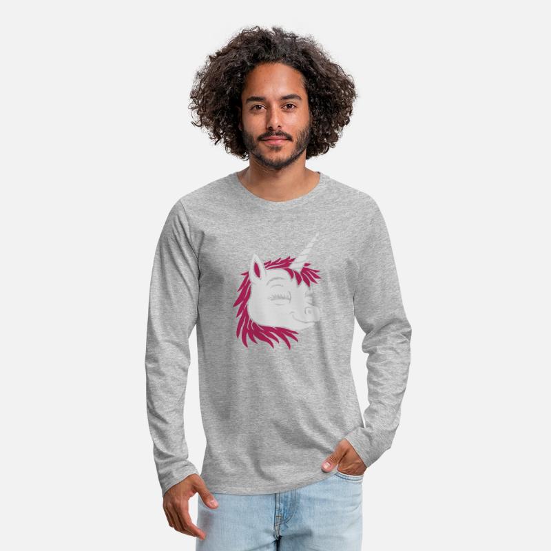 Cartoon face happy unicorn