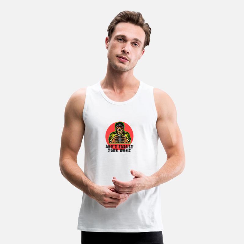 Cartoon logo beard man in t shirts design