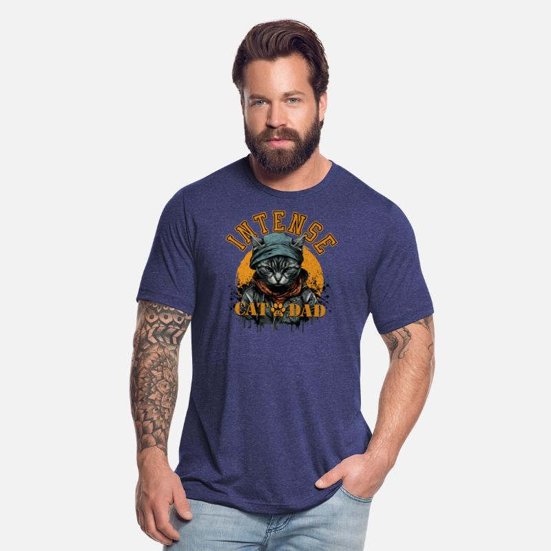CAT DAD INTENSE Cats and Kittens Design