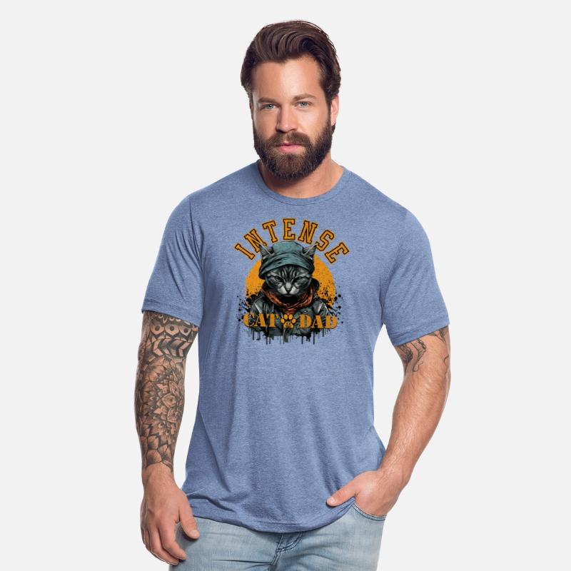 CAT DAD INTENSE Cats and Kittens Design