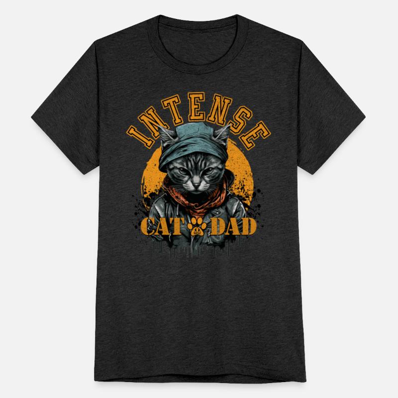 CAT DAD INTENSE Cats and Kittens Design