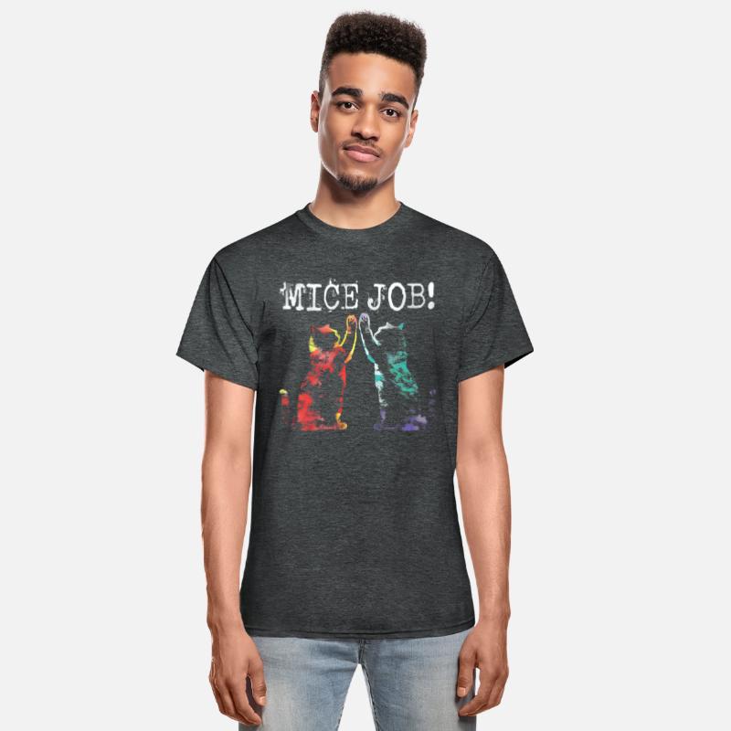 Cats High Five Friendship Mice Job