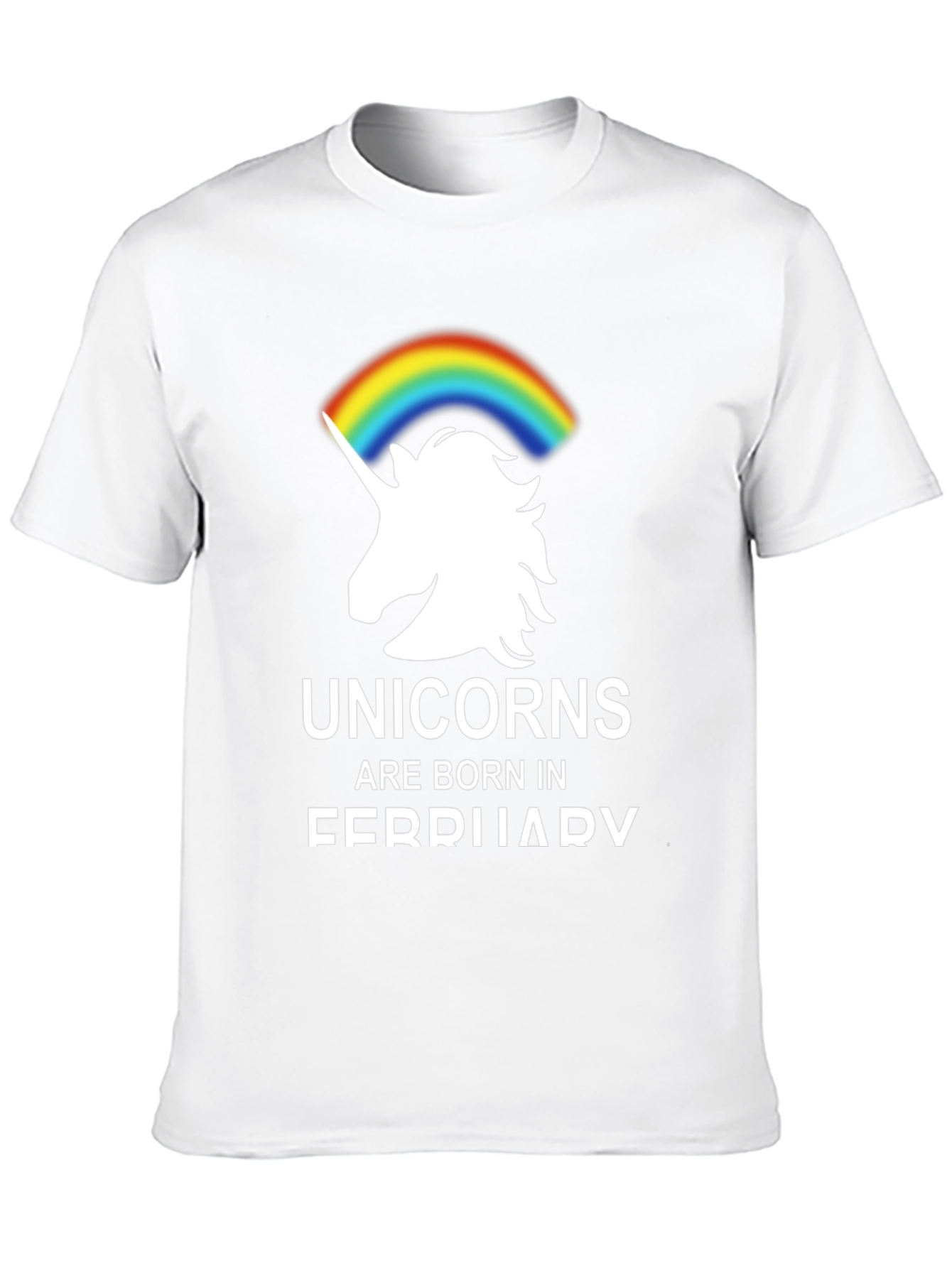 Unicorns Born in February T-Shirt