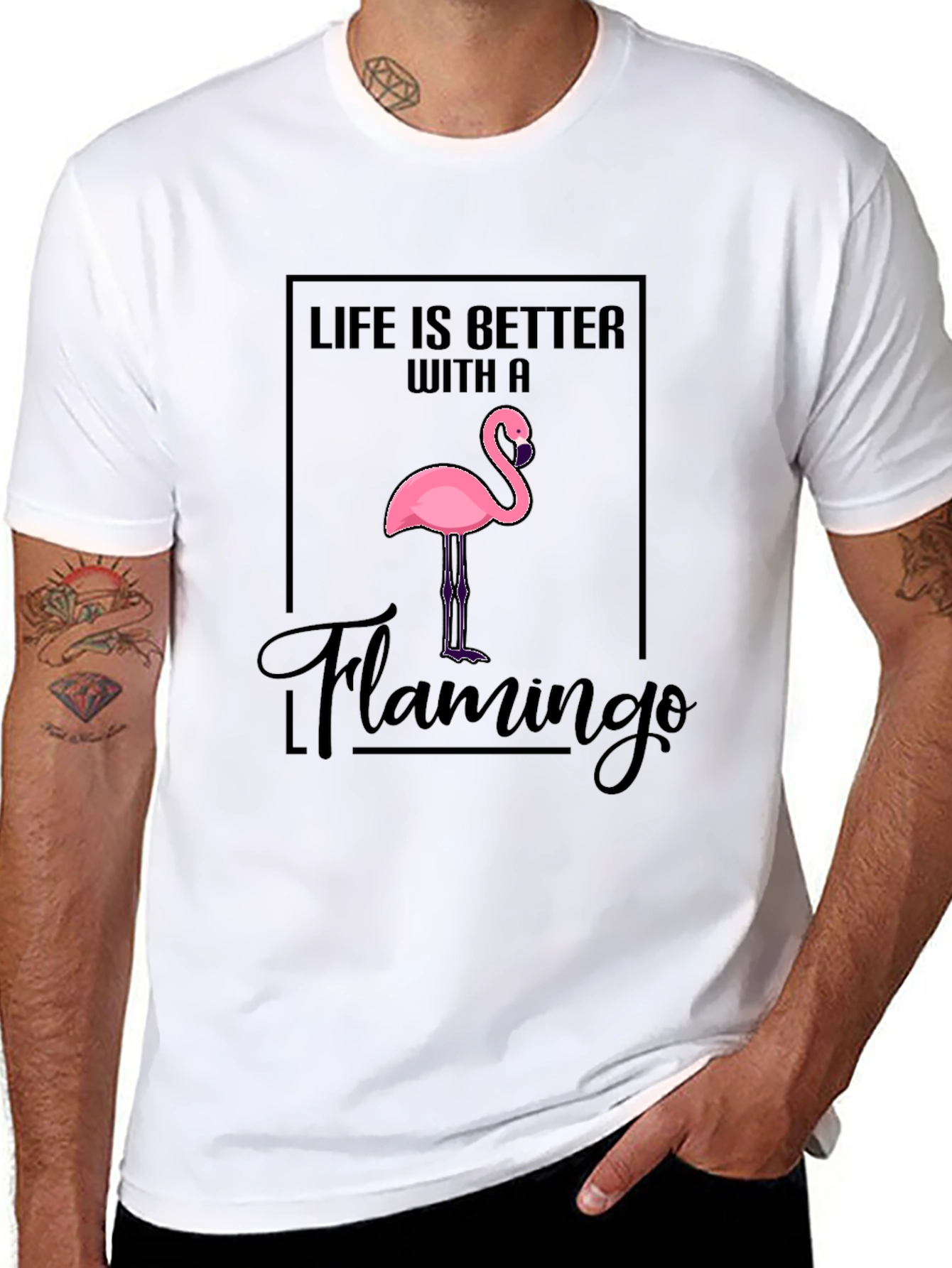Life is Better With a Flamingo T-Shirt