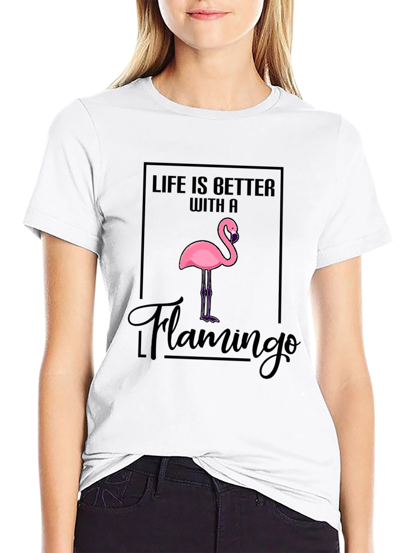 Life is Better With a Flamingo T-Shirt