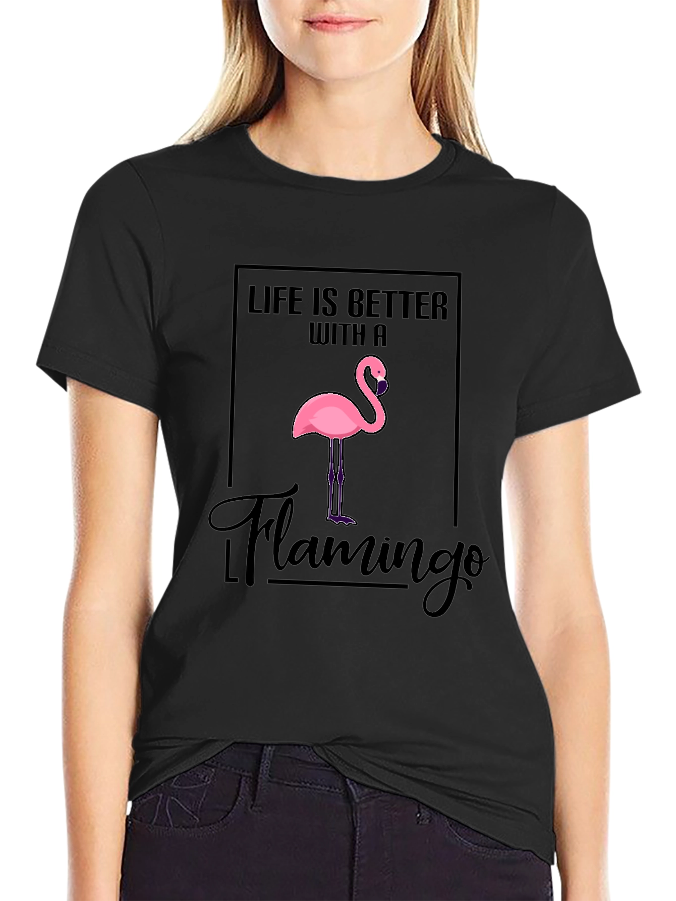Life is Better With a Flamingo T-Shirt