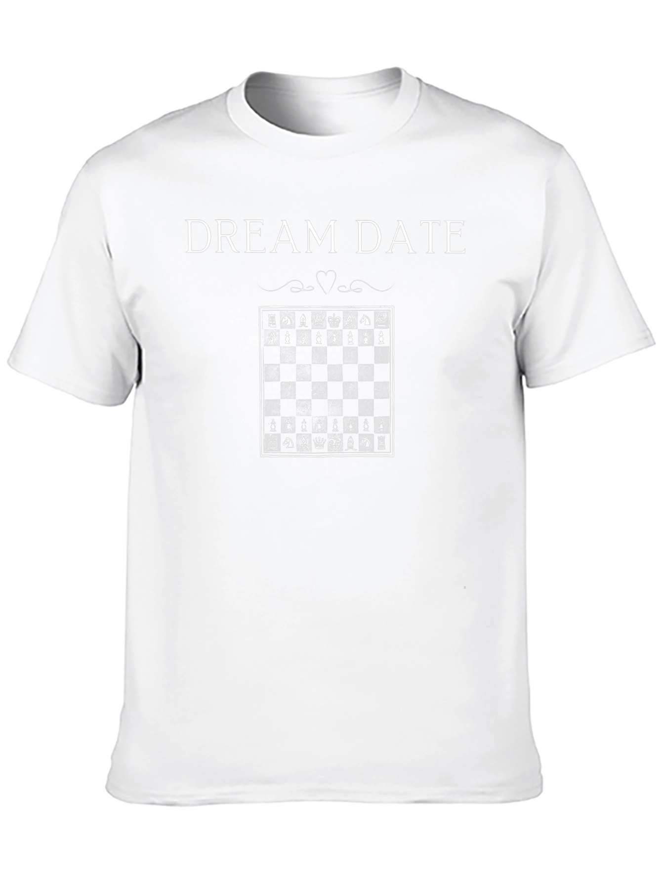 Dream Date Chessboard Graphic Tee