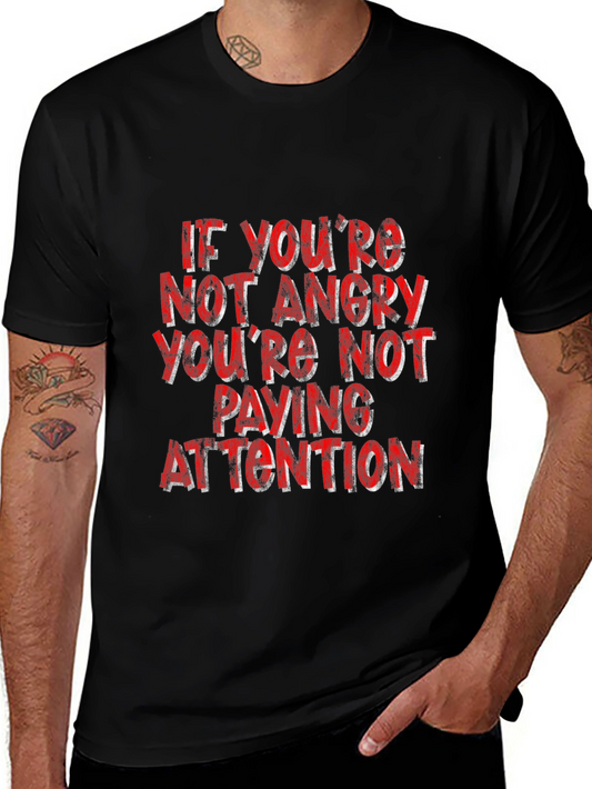 Angry Attention Graphic Tee