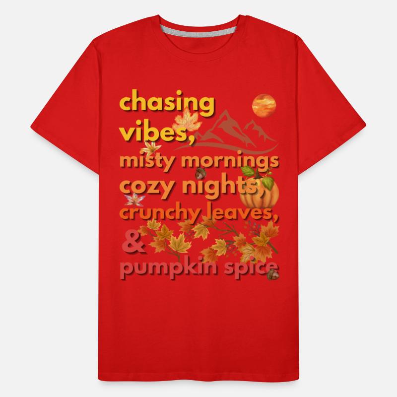 chasing vibes misty mornings cozy nights crunchy