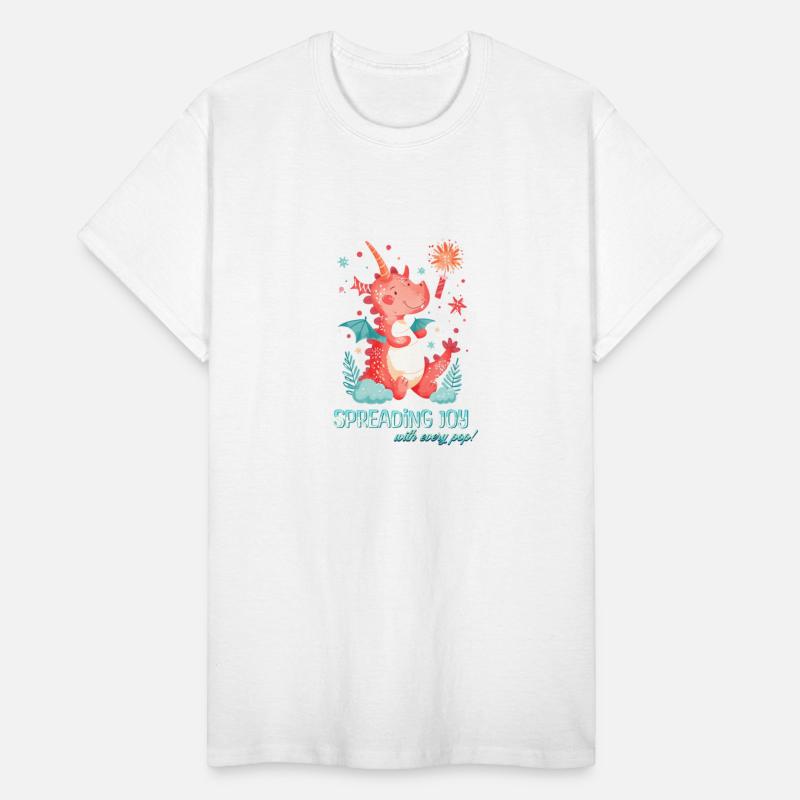 Cheerful Dragon Spreading Joy with every Pop