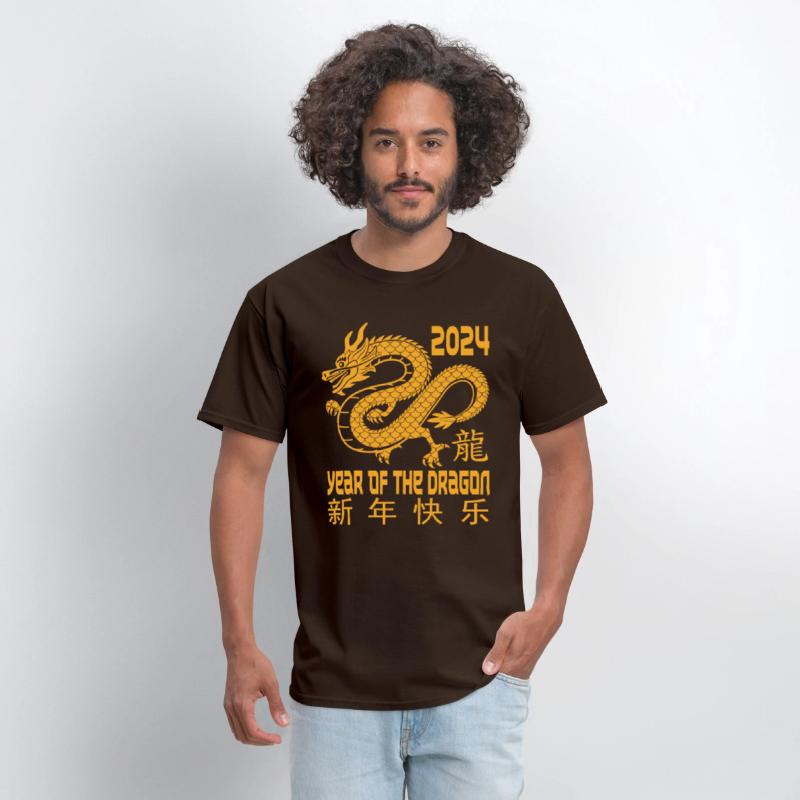 Chinese New Year Clothing Red Dragon Year of The