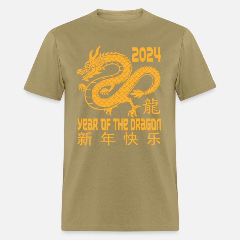 Chinese New Year Clothing Red Dragon Year of The