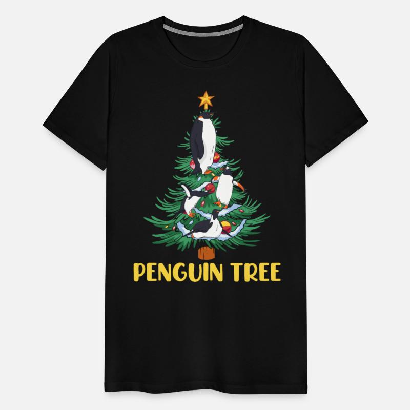 Christmas Tree Penguin Tree Fir Tree Christmas