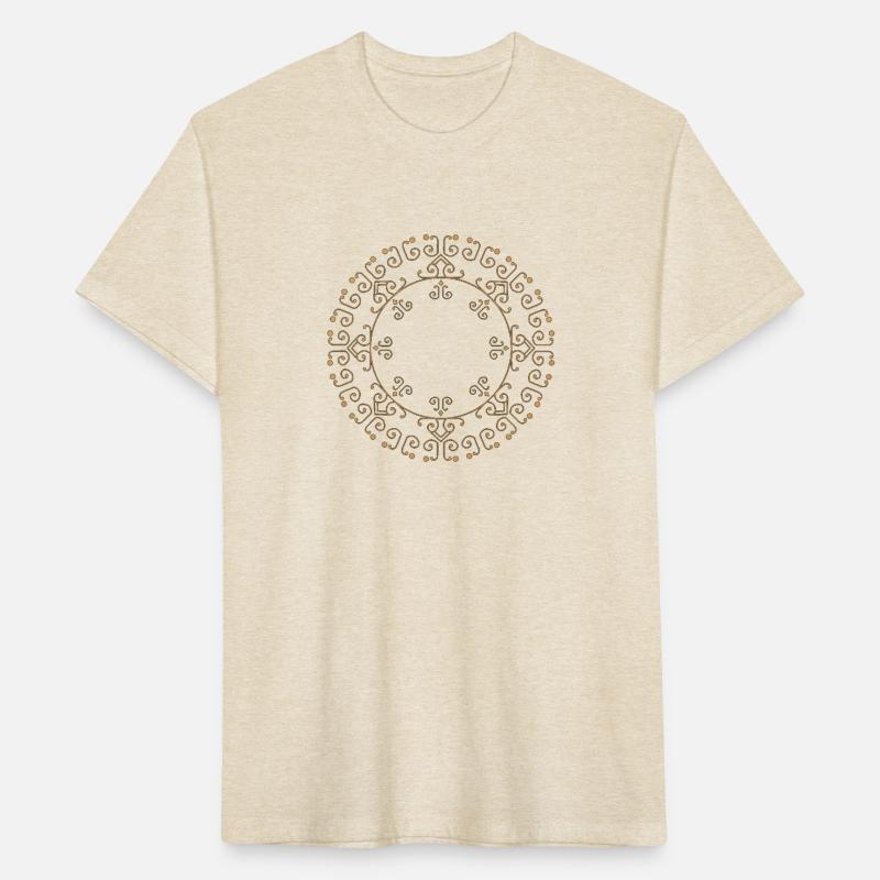 Circle of Energy Mandala Tee – Sacred Flow Design
