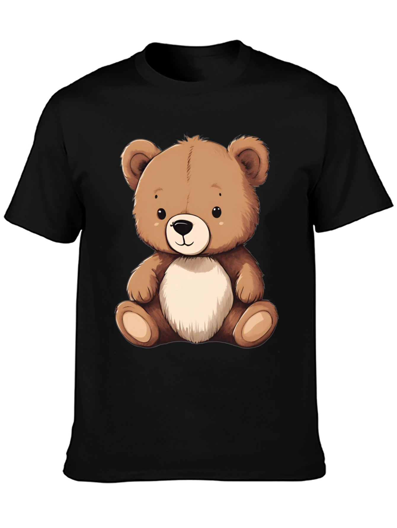 Teddy Bear Graphic Tee - Cute Comfort