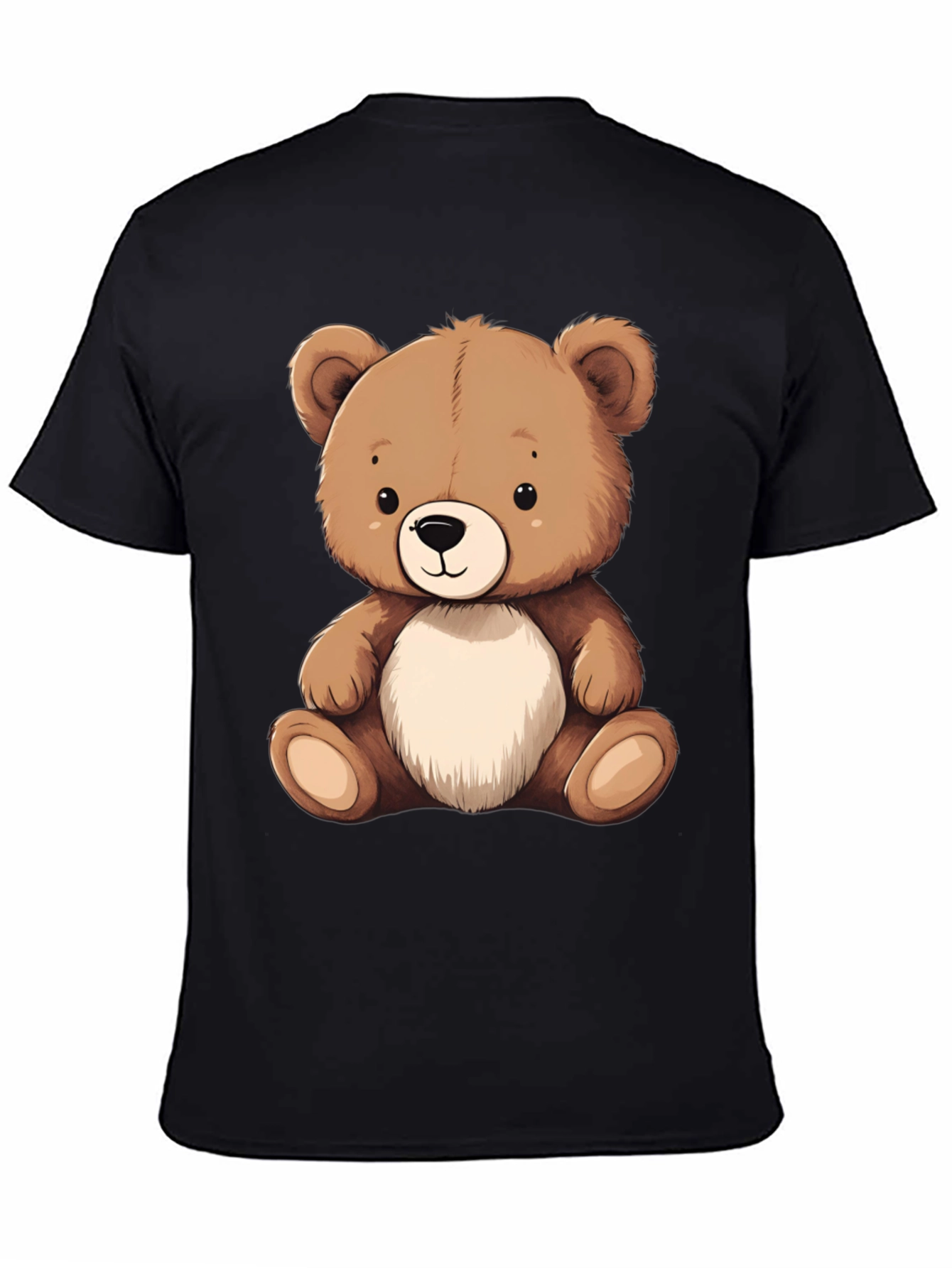 Teddy Bear Graphic Tee - Cute Comfort