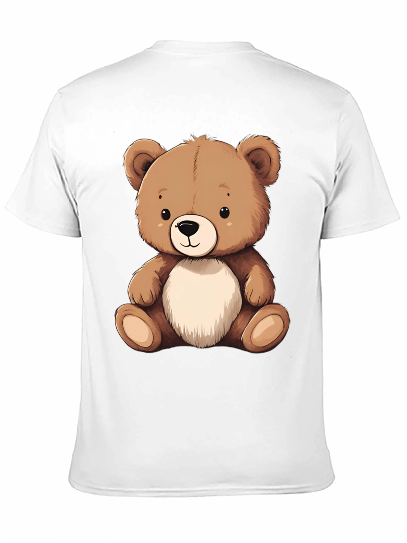 Teddy Bear Graphic Tee - Cute Comfort