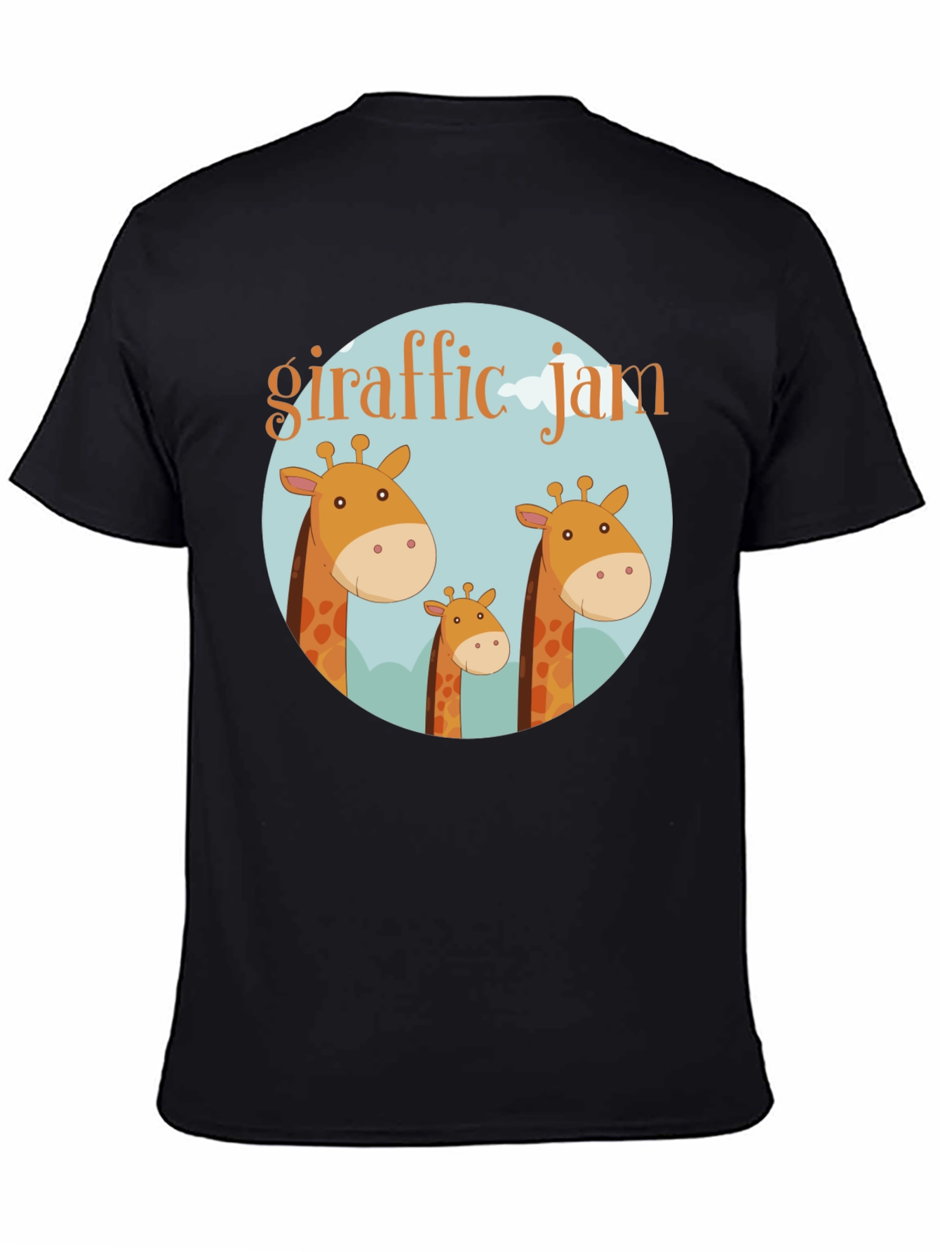 Giraffe Jam T-Shirt - Fun Animal Graphic Tee