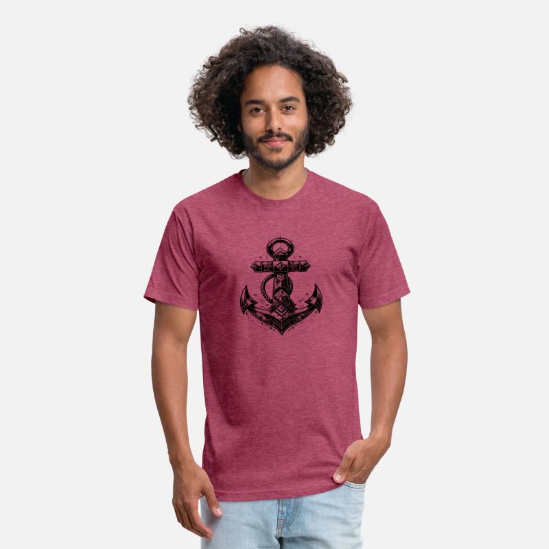 Classic Tattoo Anchor Elegant Sketch Style