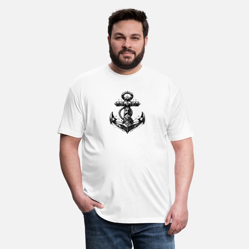 Classic Tattoo Anchor Elegant Sketch Style