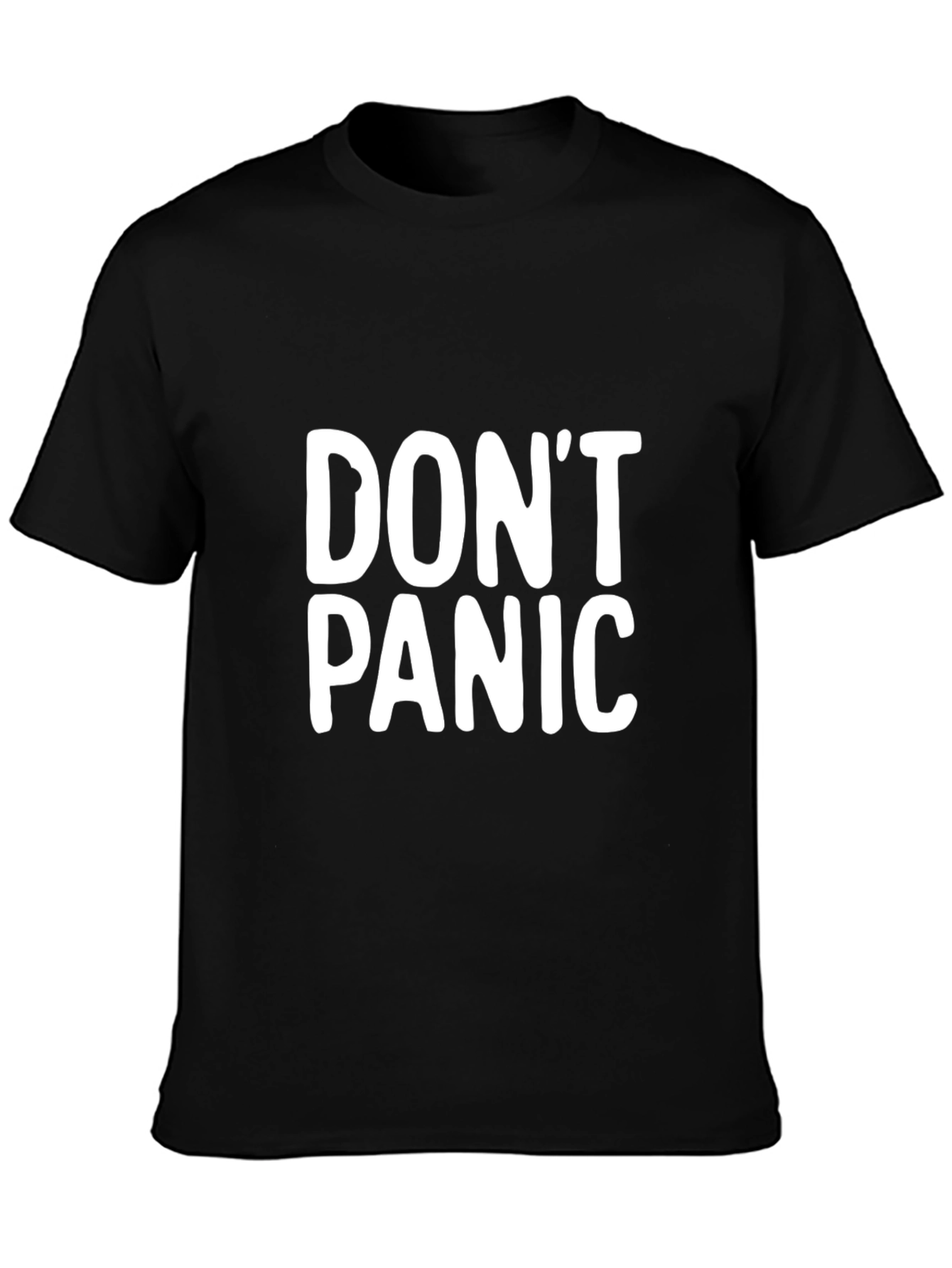 Dont Panic T-Shirt - Relaxed Cotton Tee